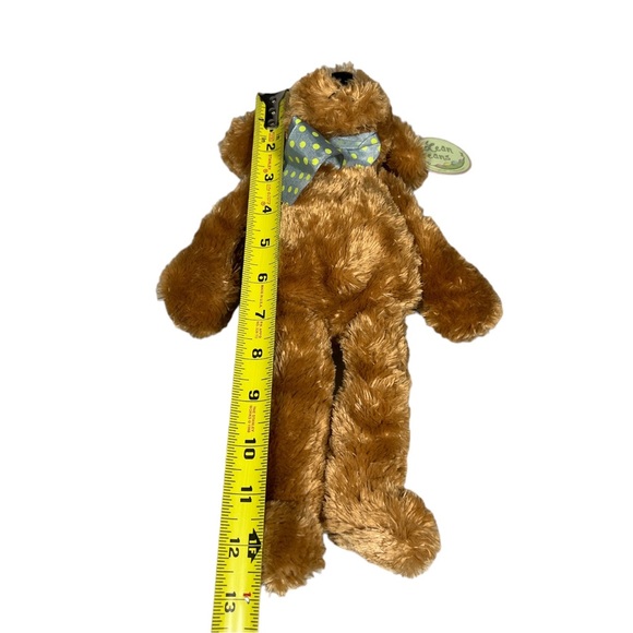 BEARINGTON BEARS PLUSH LEAN BEAN SAMMY BROWN DOG PLUSH NWT - Picture 6 of 6
